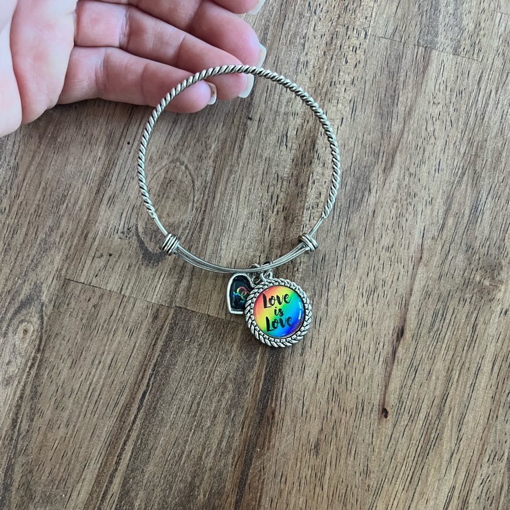 Rainbow pride bracelet